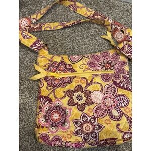Vera Bradley Retired Pattern Bali Gold‎ Crossbody purse
